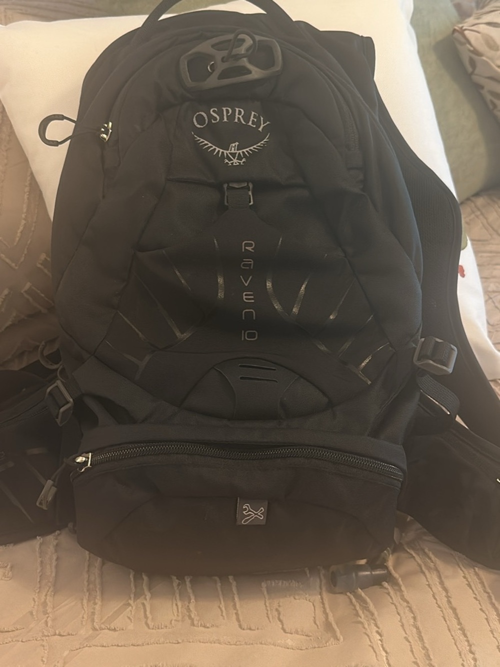 OSPREY Black Men’s Daypack Backpack
